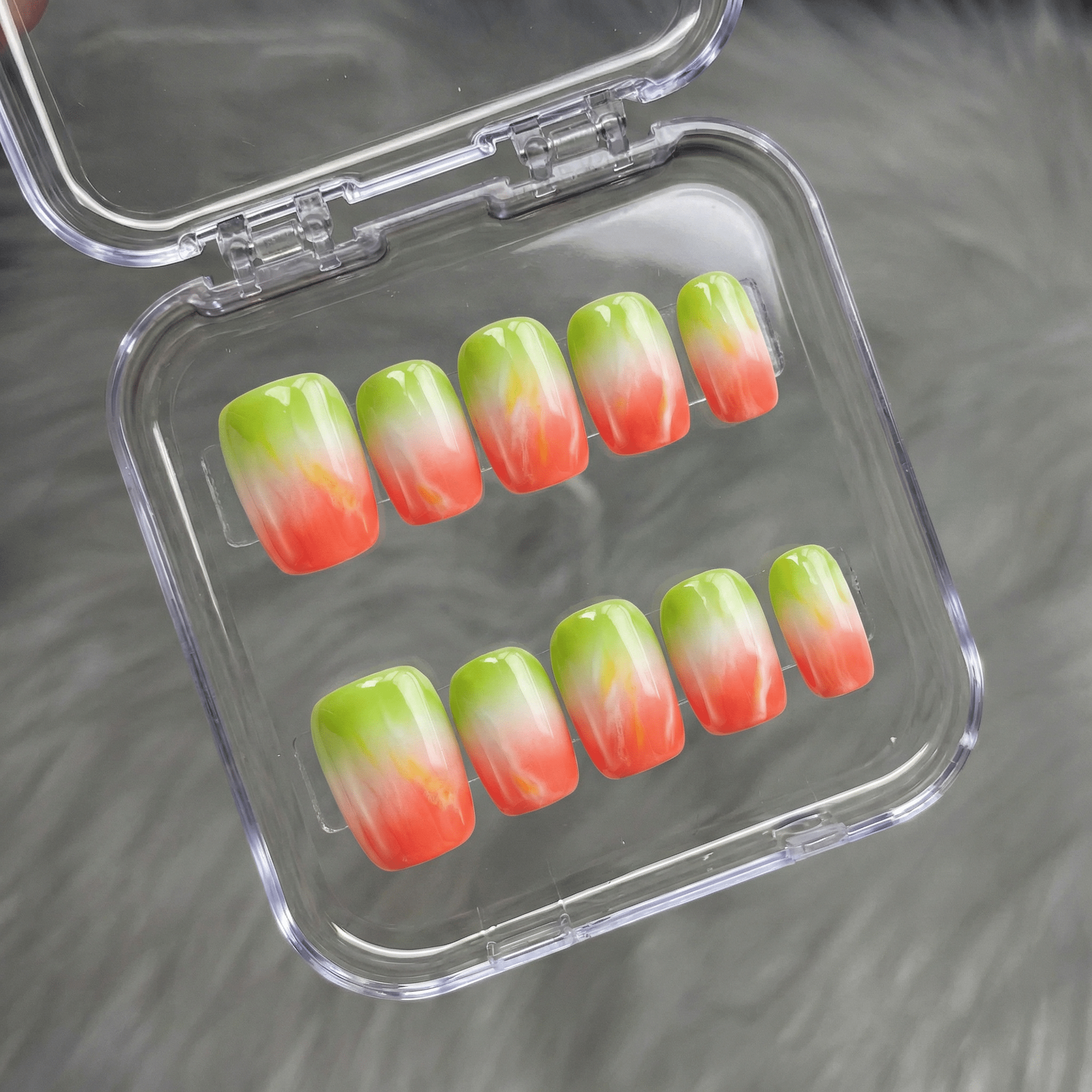 Pink Guava full press-on nail set – sizes XS–L by Handora