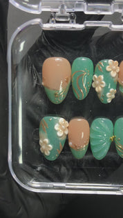 Floral Seafoam