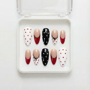 Retro Romance full press-on nail set – sizes XS–L by Handora