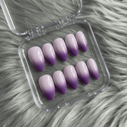 Rose Quartz salon-quality handmade press-on nails by Handora