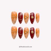 Sagittarius Aura 3d press-on nails by Handora