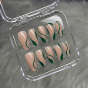 Serene Curve press-on nails by Handora