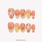 Siren Glaze press-on nails by Handora