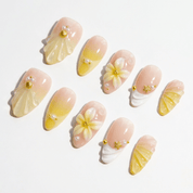 Siren Nectar press-on nails by Handora