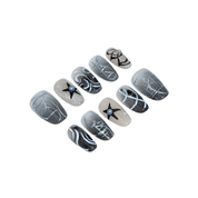 Star Dust press-on nails by Handora