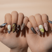 Starfall Dream full press-on nail set – sizes XS–L by Handora