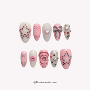 Stellar Dream 3d press-on nails by Handora