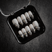 Surreal Vision 3d nail design – handmade press-on nails by Handora