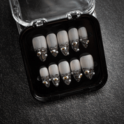 Surreal Vision press-on nails – design close-up by Handora