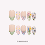 Sweet Meadow kawaii press-on nails by Handora