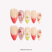 Sweet Orchard press-on nails by Handora