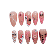 Sweet Spooky halloween press-on nails by Handora